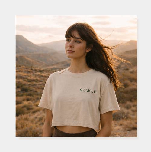 Eres Más — Stone (Crop Fit)
