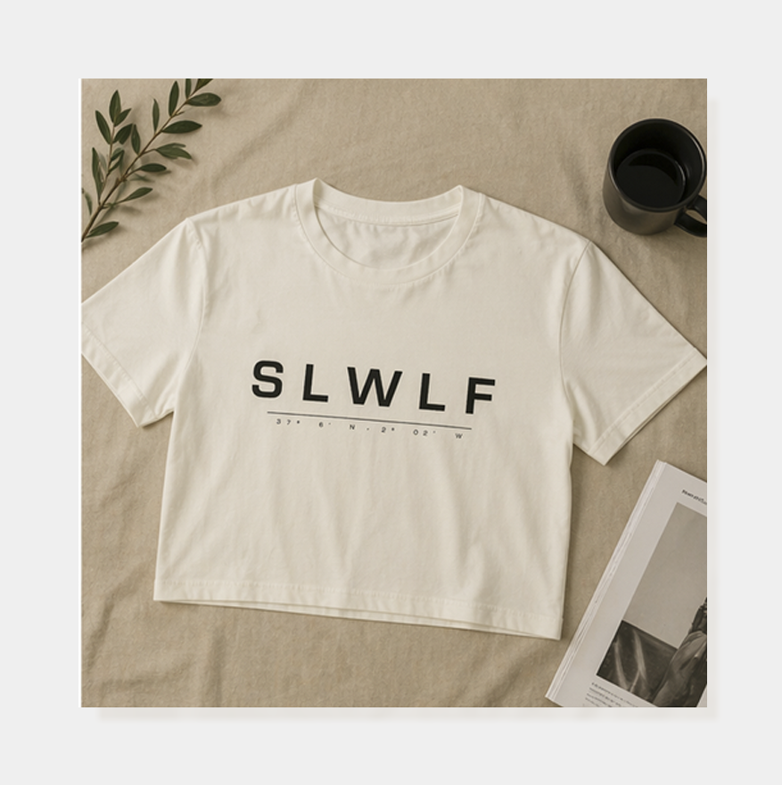 INDOMITA — White (Crop Fit)