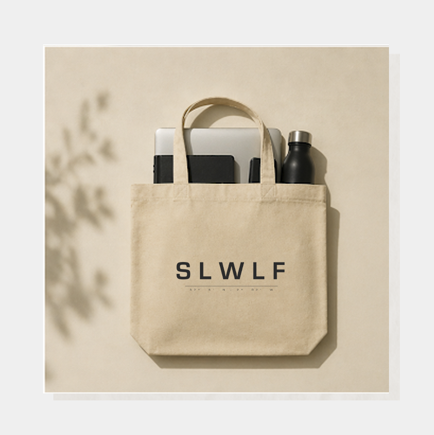 Tote Mini | SLWLF (Negro) Edición Orgánica
