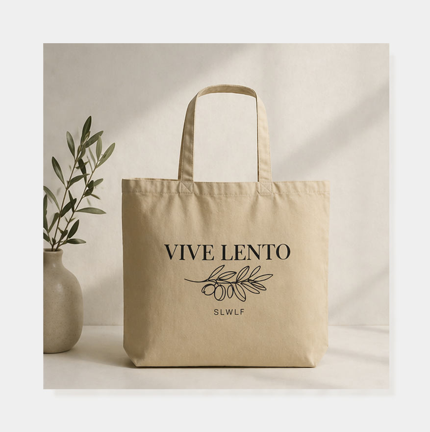 Tote Large | SLWLF (Negro) Edición Orgánica