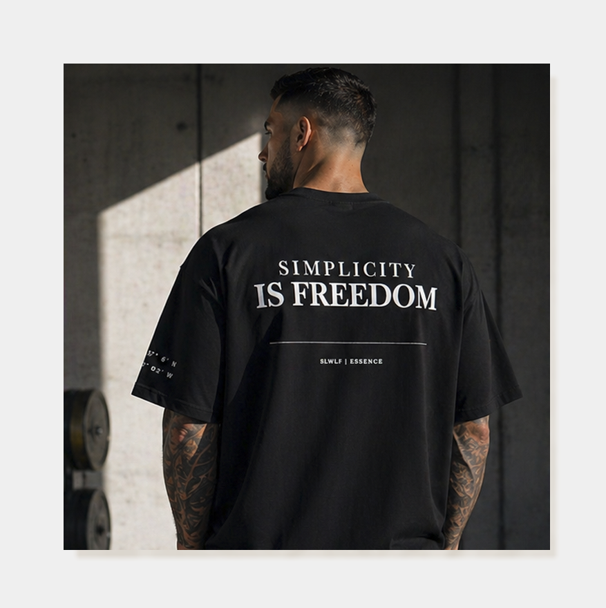 ESSENCE — Black (Oversize)